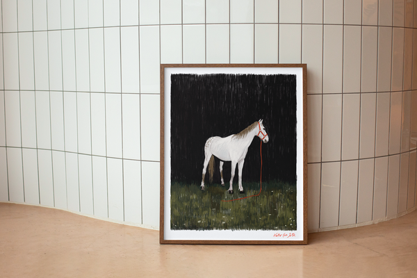 "BLACK HORSE" // FINE ART PRINT