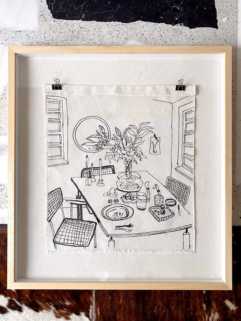 "GINI´S HOME" - EMBROIDERY  // ORIGINAL WORKS